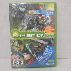 XBOX Exhibition: Demo Disc Volume 1 Vol 1 New Factory Sealed Halo 9 Games Rare
